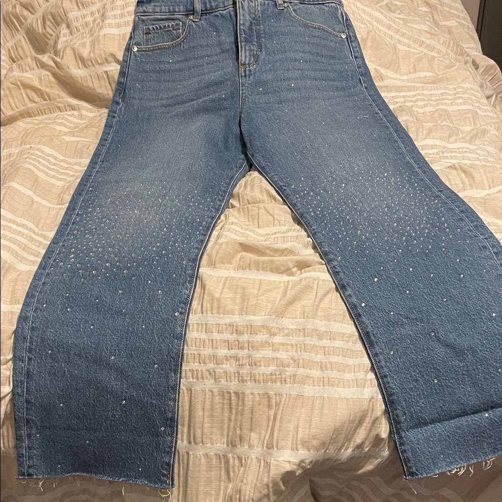 Classic Blue Straight Leg Jeans